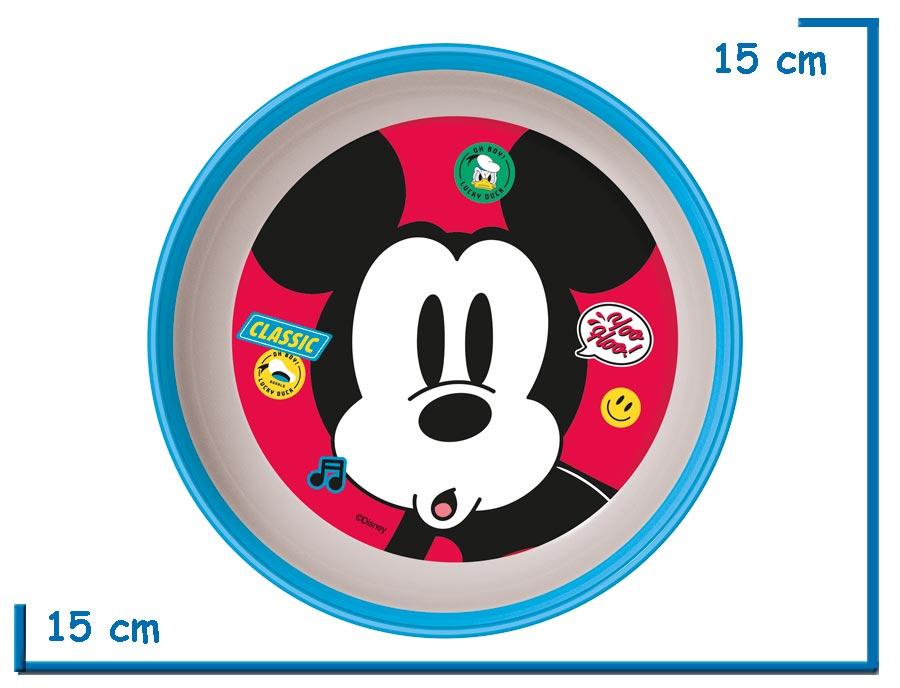 BOWL BICOLOR MICKEY MOUSE