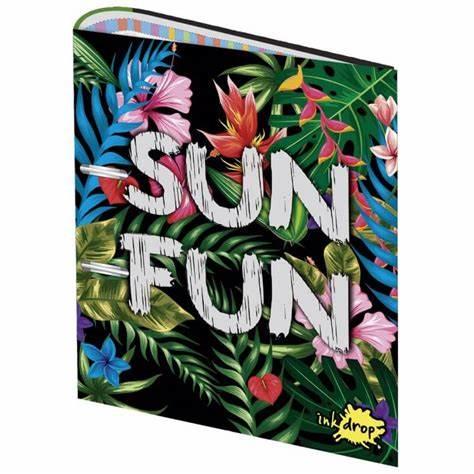 CARPETA INKDROP N3 TROPICAL(30087)