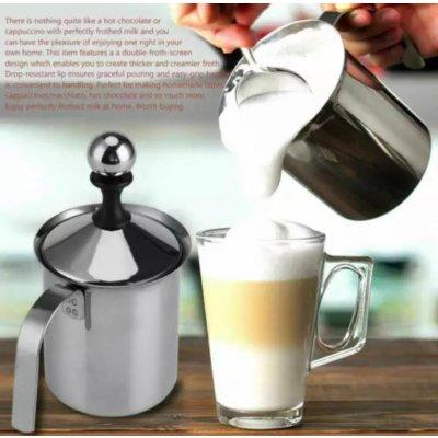 BATIDOR DE LECHE ACERO INOX 500ML