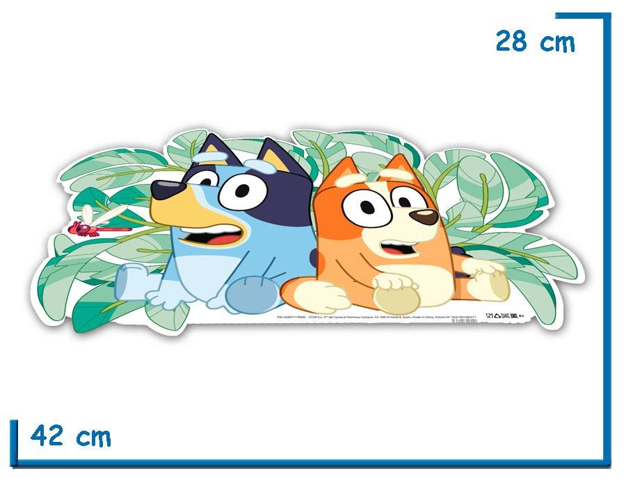 INDIVIDUAL  BLUEY Y OTROS 3D