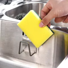 COLGADORES PARA ESPONJA NEGRO MATE