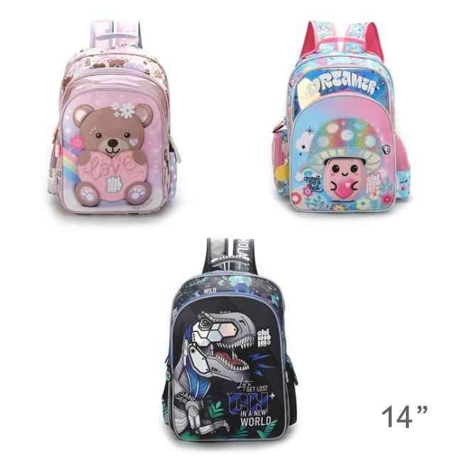 MOCHILA ESPALDA PERSONAJES