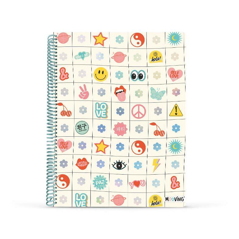 CUADERNO UNIVERSITARIO CUADRICULADO SMILE FEV