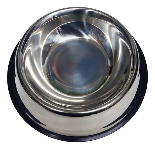 PLATO P/MASCOTA ACERO 18 CM