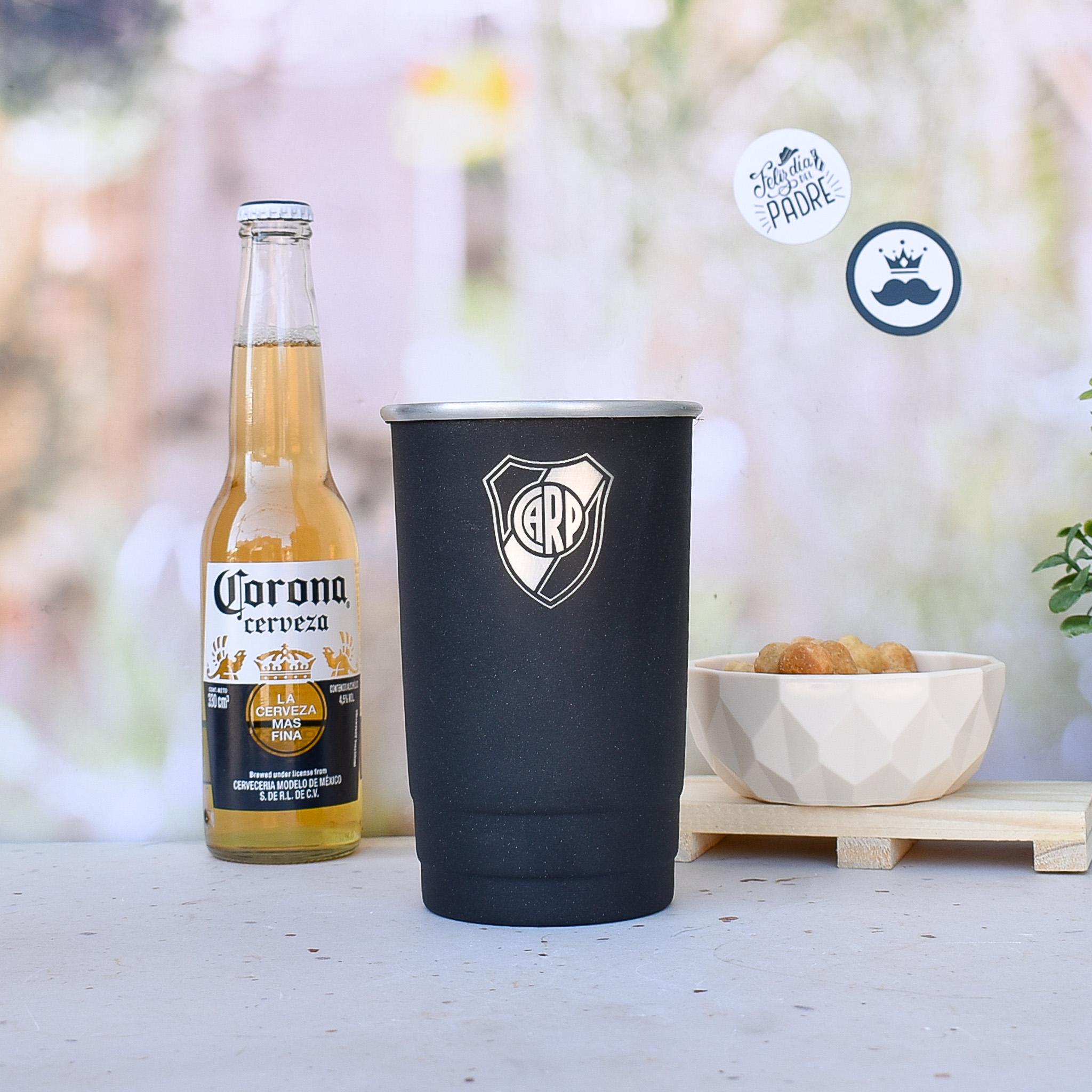 VASO ALUMINIO RIVER 1LTR