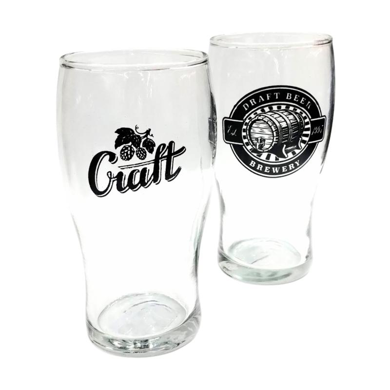 VASO PINTA CERVEZA 540 ML DECORADO