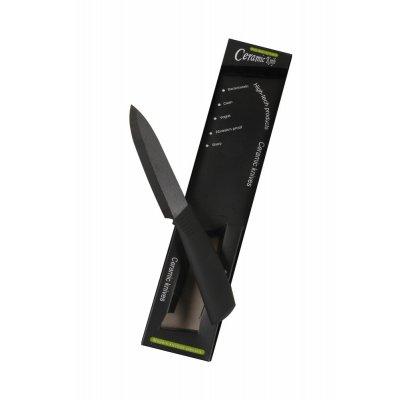 CUCHILLO.CERAMICA  NEGRA  10CM