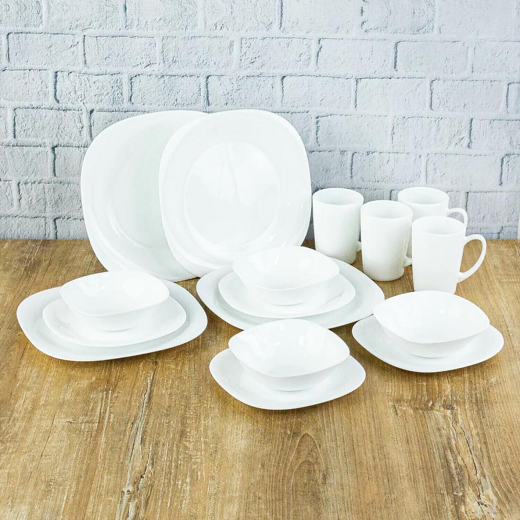SET X 16 PLATOS TAZA BOWL CAROL