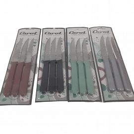 CUCHILLO CAROL BLIST. X 3 NEGRO