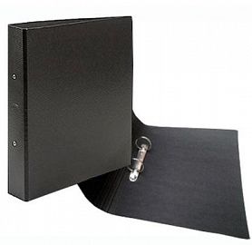 CARPETA FIBRACAP FIBRA NEGRA A4 2X40