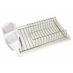 ESCURRIDOR PLATOS BLANCO 38X21CM