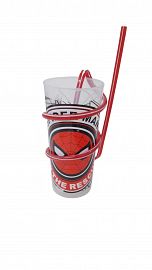 VASO C/SORBETE AFUERA GRANDE  SPIDERMAN
