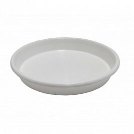 PLATO P/MACETA 18 CM BLANCO