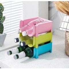 PORTABOTELLAS APILABLE PLAST. SURT14X16CM