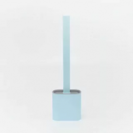 CEPILLO DE BAÑO SILICONA CELESTE