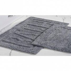 SET 40X60CM + 50X80CM ALF P/BAÑO GRIS IC