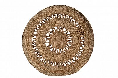 ALFOMBRA DE YUTE 80 CM