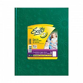 CUADERNO EXITO E3 X48 HJS VERDE =