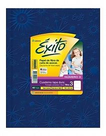 CUADERNO EXITO E3 X48 HJS AZUL =