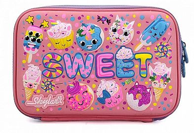 CANOPLA RÍGIDA SKYLAR SWEET C/PORTALAP 21X15X