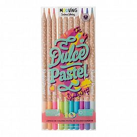 COLORING - LAPICES PASTELES X 10