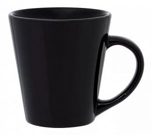 JARRO MUG CERAM. BIONA CONICO DROP 250CC NEGR