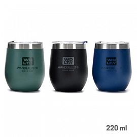 VASO TERMICO WANDERLUST C/TAPA 220 ML