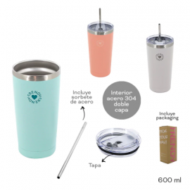 VASO TERMICO TRENDY 600 ML