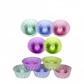 MOLDE MINI BUDIN/FLAN SILICONA  7CM